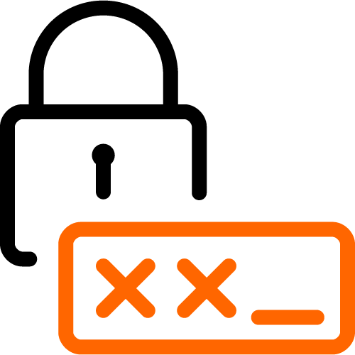 lock and password icon
